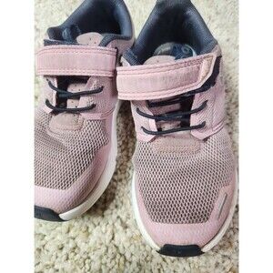 On Cloud Play Kids 11.5 Running Shoes Rose Pink Mauve Strap Sneakers A17